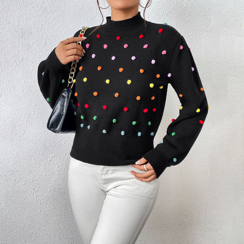 Suéter De Tricot Elegante