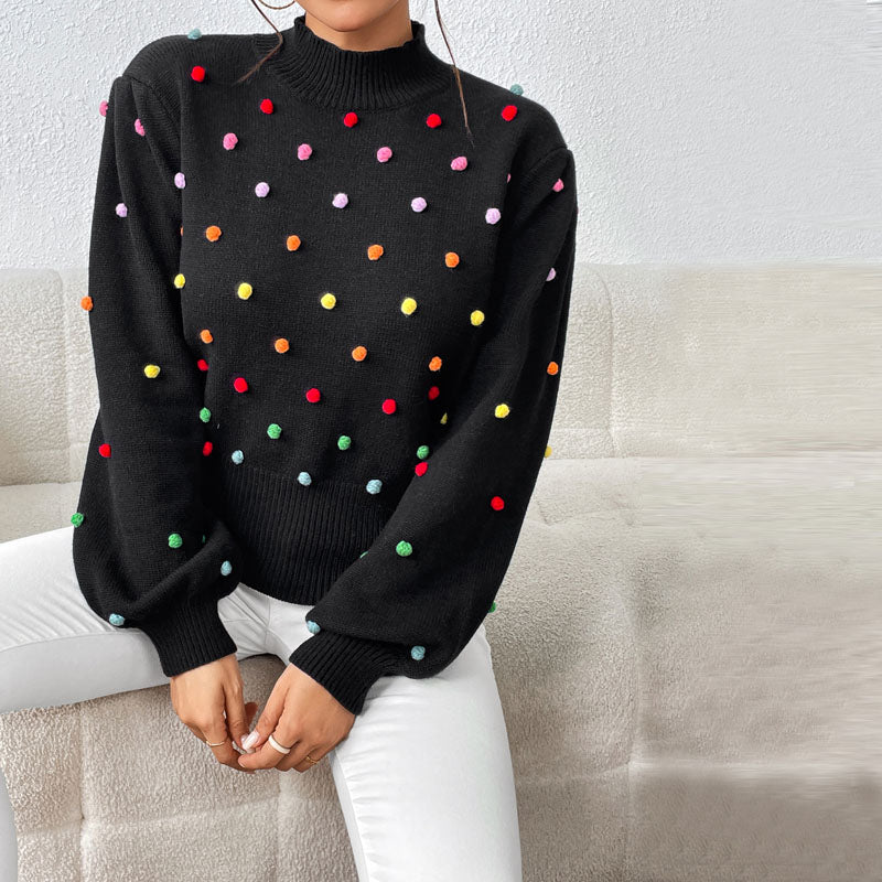 Suéter De Tricot Elegante
