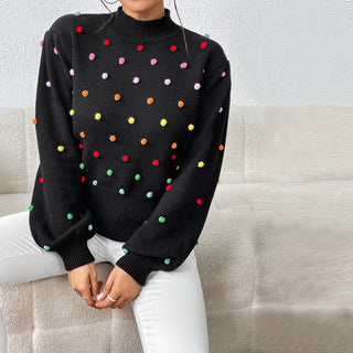 Suéter De Tricot Elegante