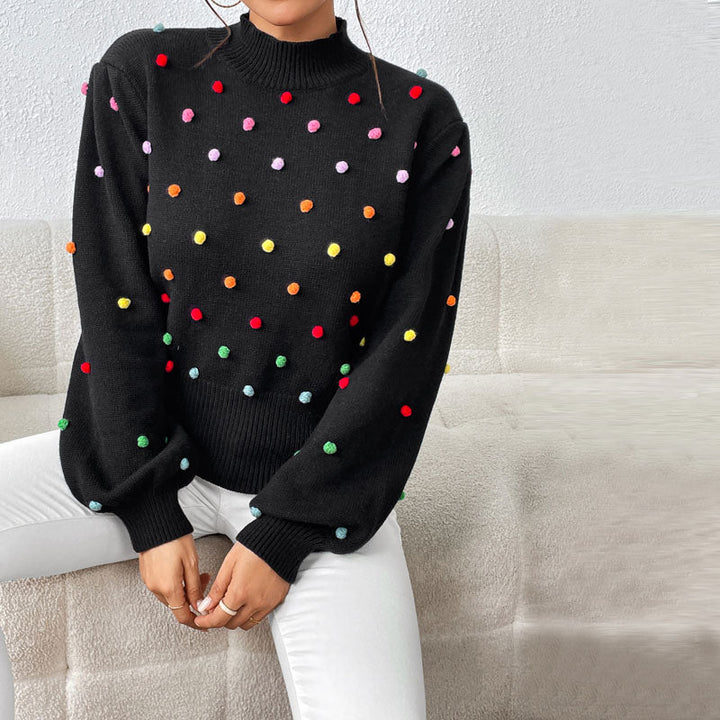 Suéter De Tricot Elegante