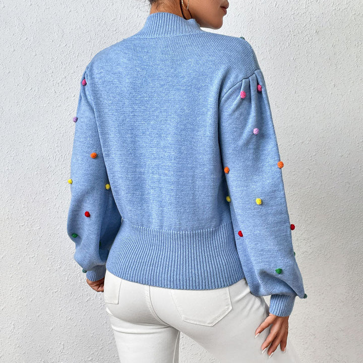Suéter De Tricot Elegante