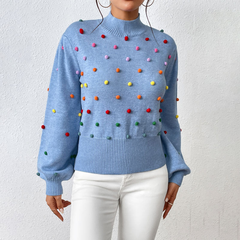 Suéter De Tricot Elegante