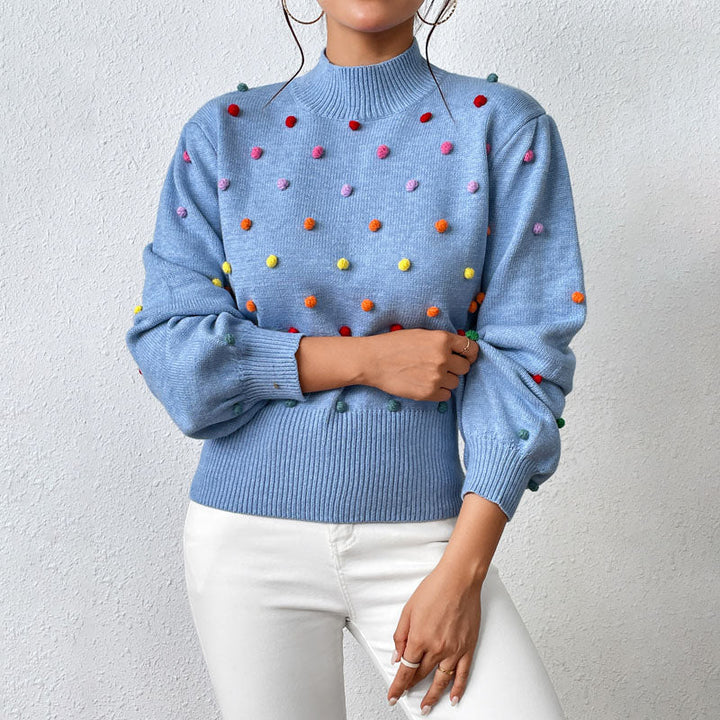 Suéter De Tricot Elegante