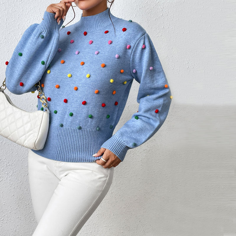 Suéter De Tricot Elegante