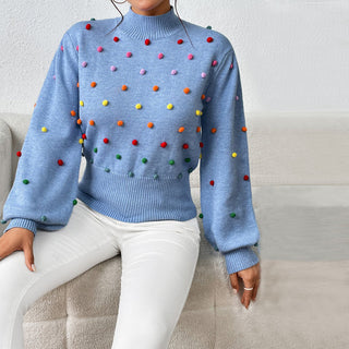Suéter De Tricot Elegante