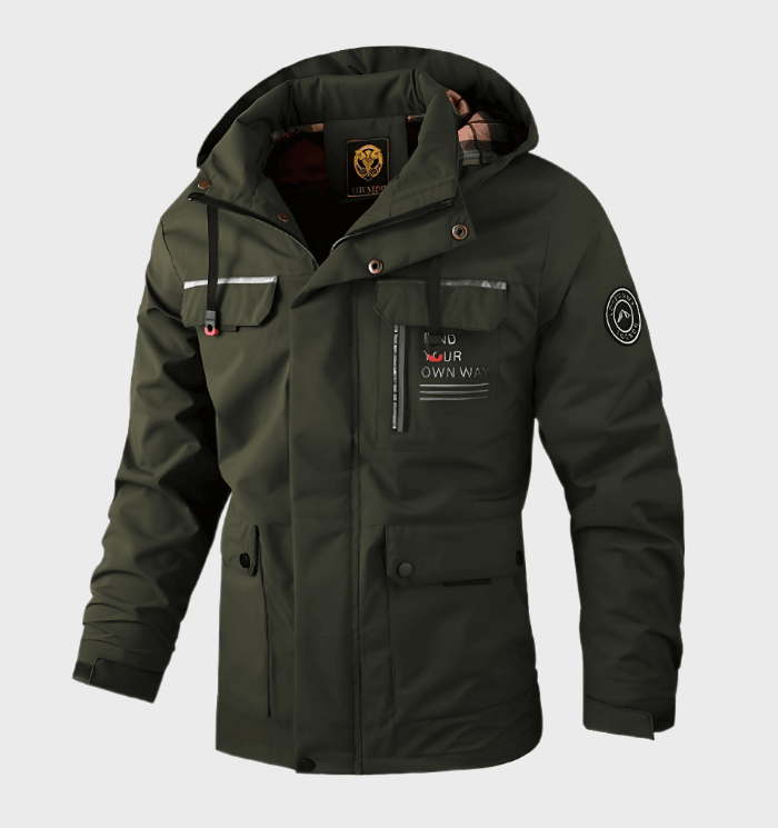 Elvoria | Chaqueta de Invierno Ajustada para Hombres