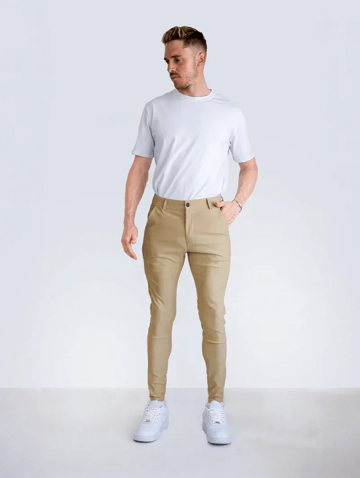 Elvoria | Elegante Pantalón Elástico