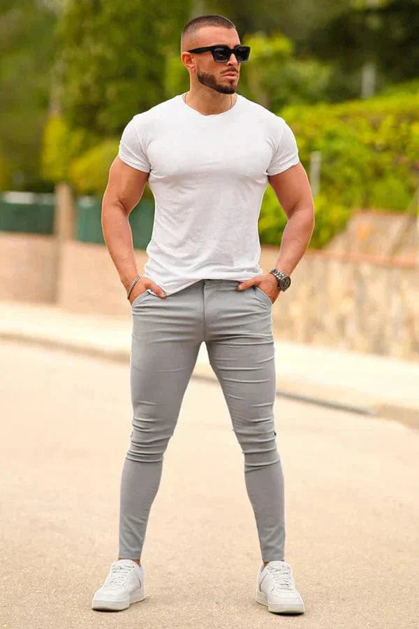 Elvoria | Elegante Pantalón Elástico