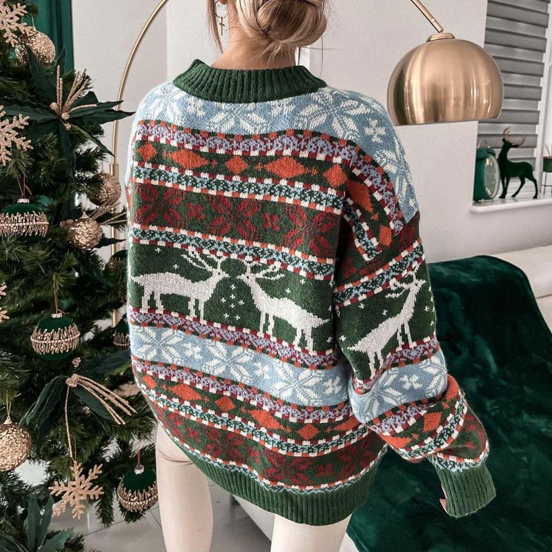 Suéter Vintage de Navidad