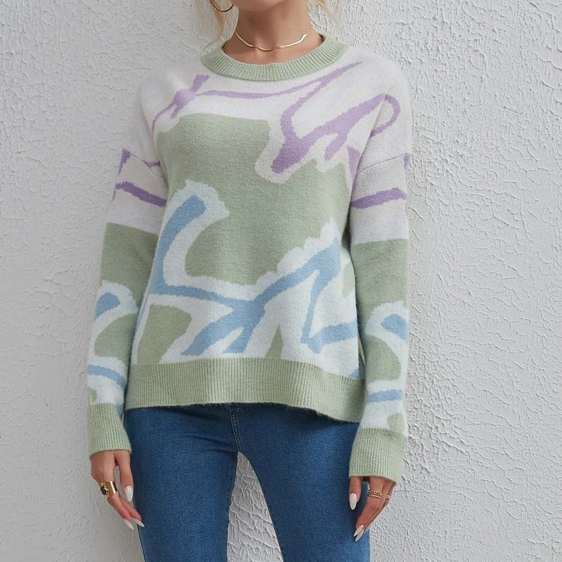 Sudadera Descontracturada A Rayas De Colores