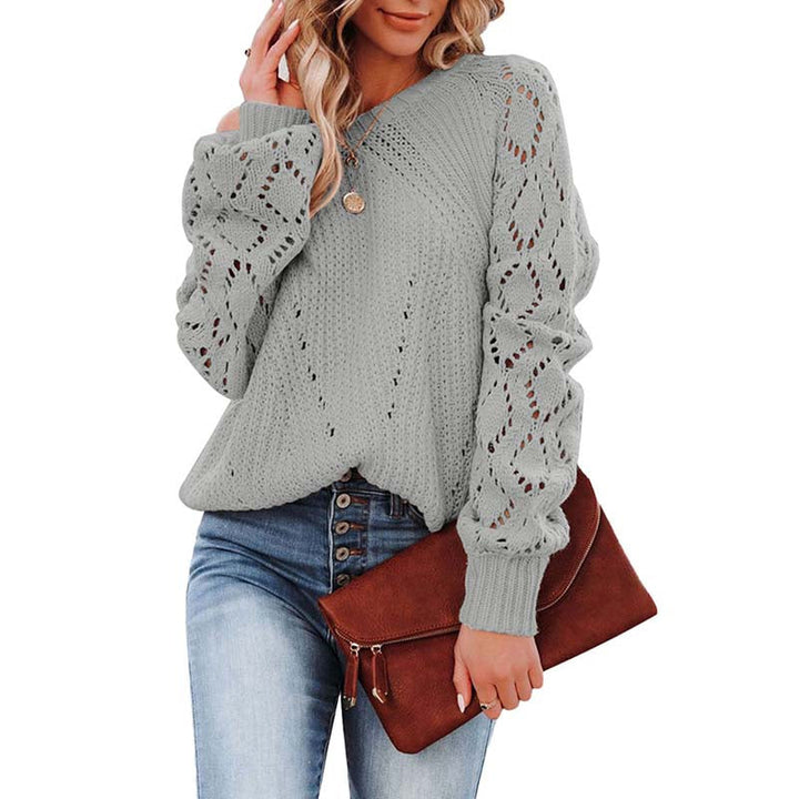 Suéter de Tricot Hueco Casual