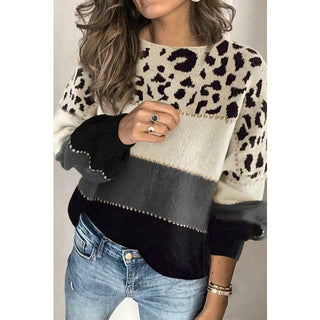 Pañuelo Patchwork Impreso Leopardo