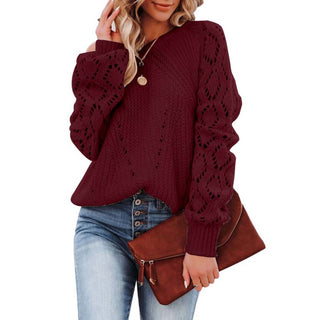 Suéter de Tricot Hueco Casual