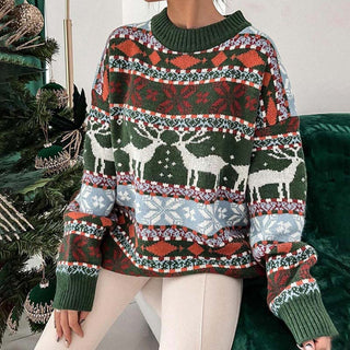 Suéter Vintage de Navidad