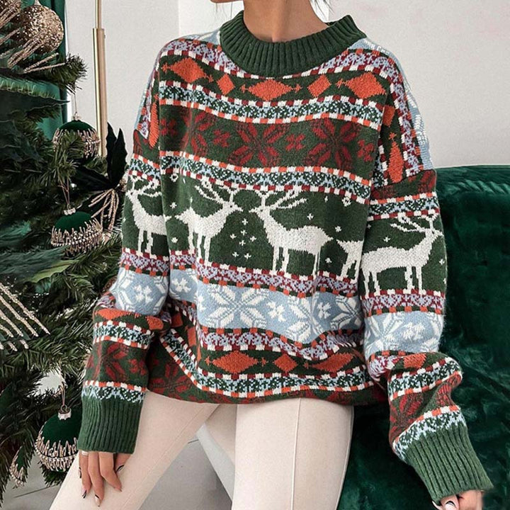 Suéter Vintage de Navidad