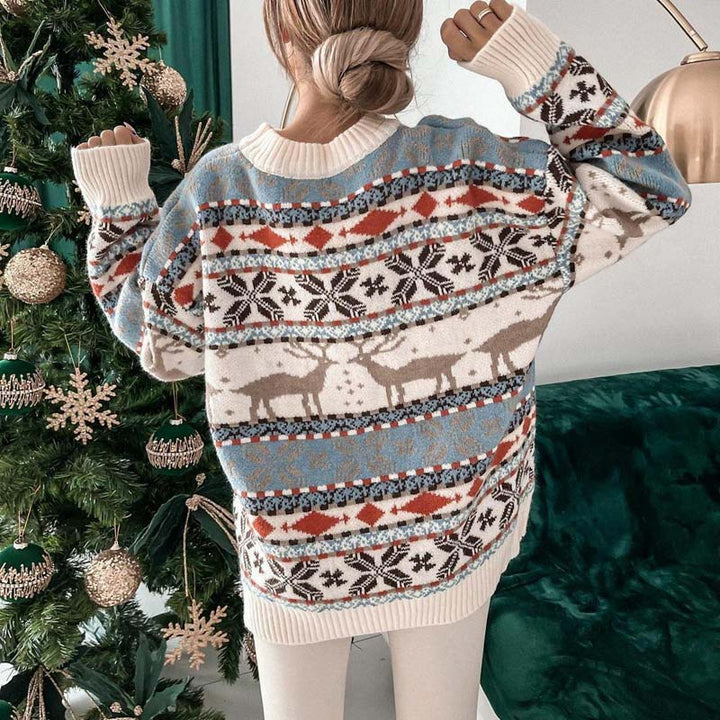 Suéter Vintage de Navidad