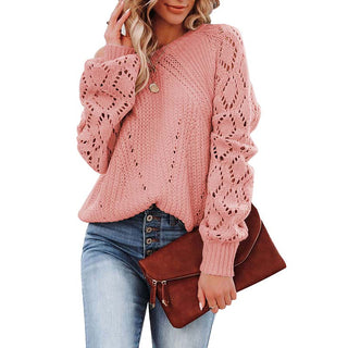 Suéter de Tricot Hueco Casual