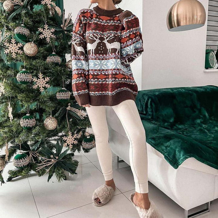 Suéter Vintage de Navidad