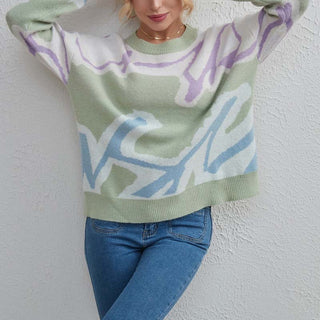 Sudadera Descontracturada A Rayas De Colores