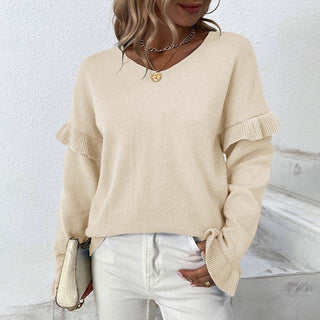 Sudadera Casual de Color Sólido