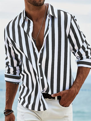 Elvoria | Camisa a Rayas Riviera