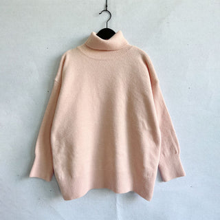Suéter De Tricot Desenfadado De Color Sólido