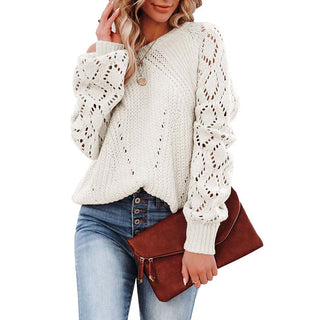 Suéter de Tricot Hueco Casual