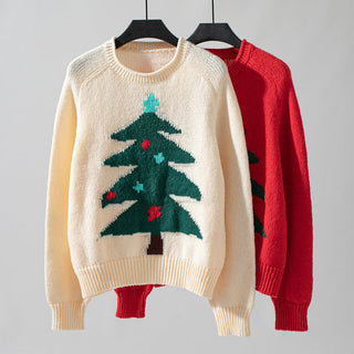 Suéter Navideño de Punto Casual