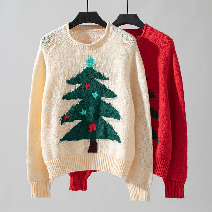 Suéter Navideño de Punto Casual