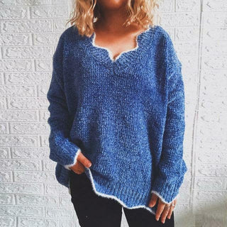 Pull Casual De Color Sólido
