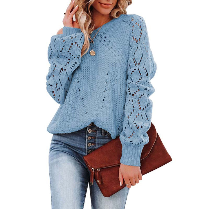 Suéter de Tricot Hueco Casual