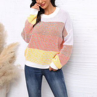 Pull De Tricot A Rayas De Colores