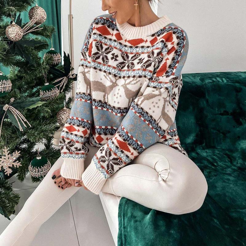 Suéter Vintage de Navidad
