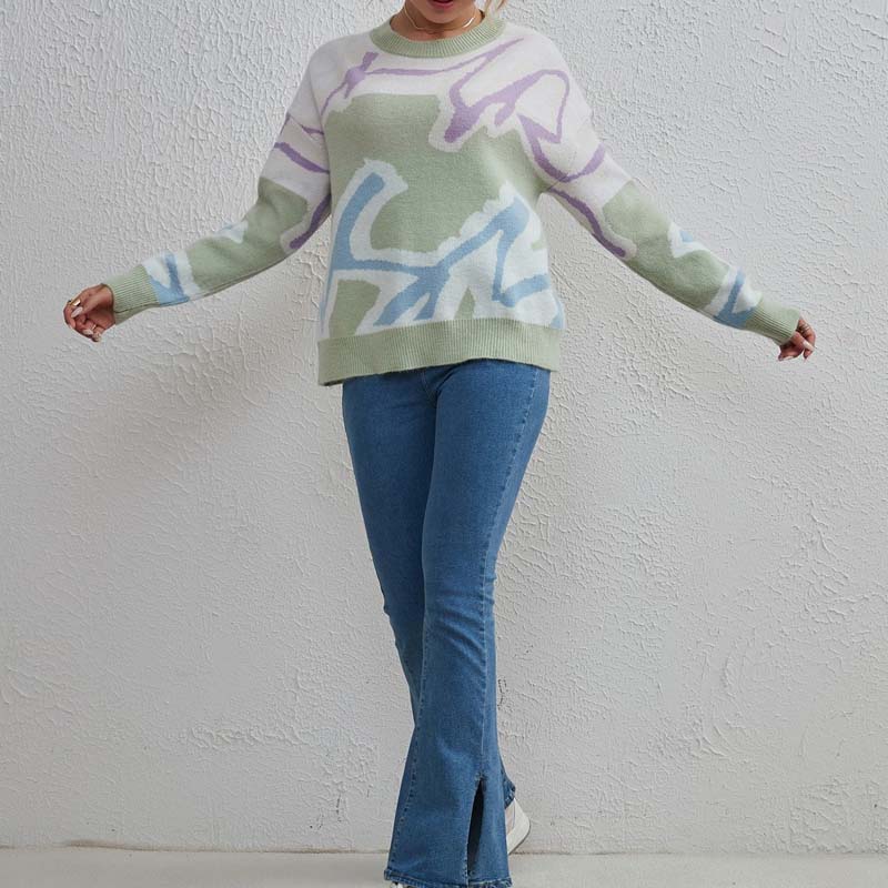 Sudadera Descontracturada A Rayas De Colores