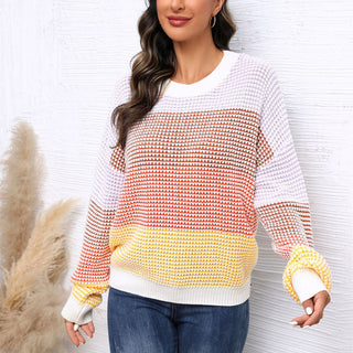 Pull De Tricot A Rayas De Colores