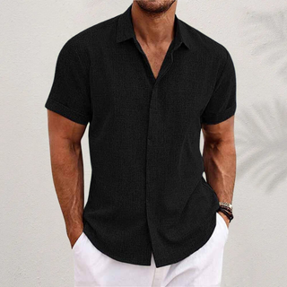 Elvoria | Camisa de lino clásica