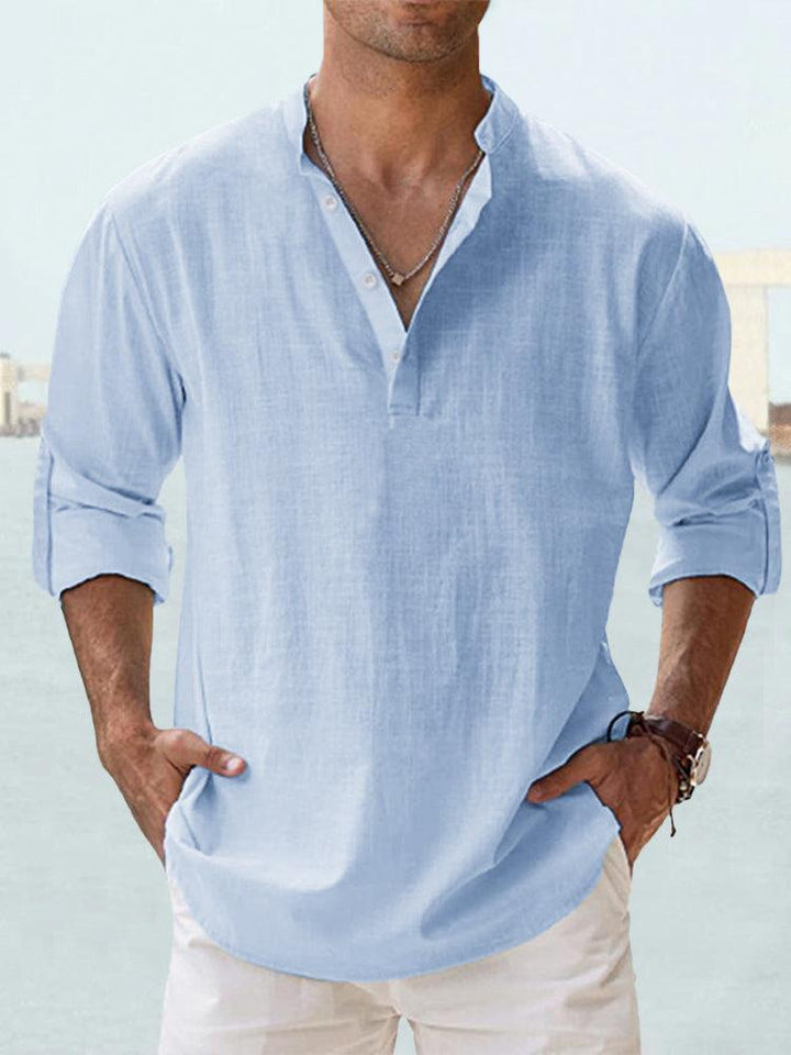 Elvoria | Camisa de lino transpirable