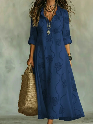 Sienna™ | Vestido de Verano con Flores que Disimula la Barriga