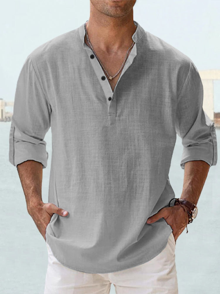 Elvoria | Camisa de lino transpirable