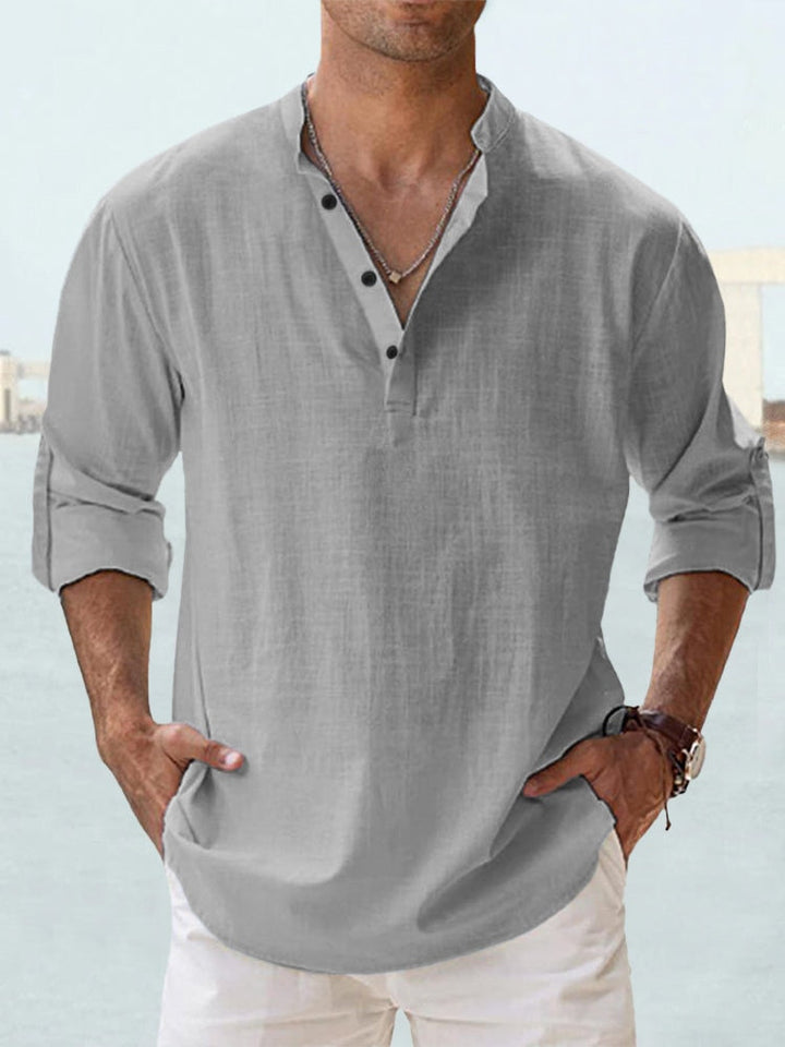 Elvoria | Camisa de lino transpirable