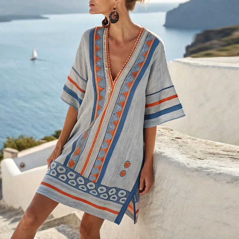 Elvoria | Elegante Gwen - Vestido Maxi Fluido para Todas las Ocasiones