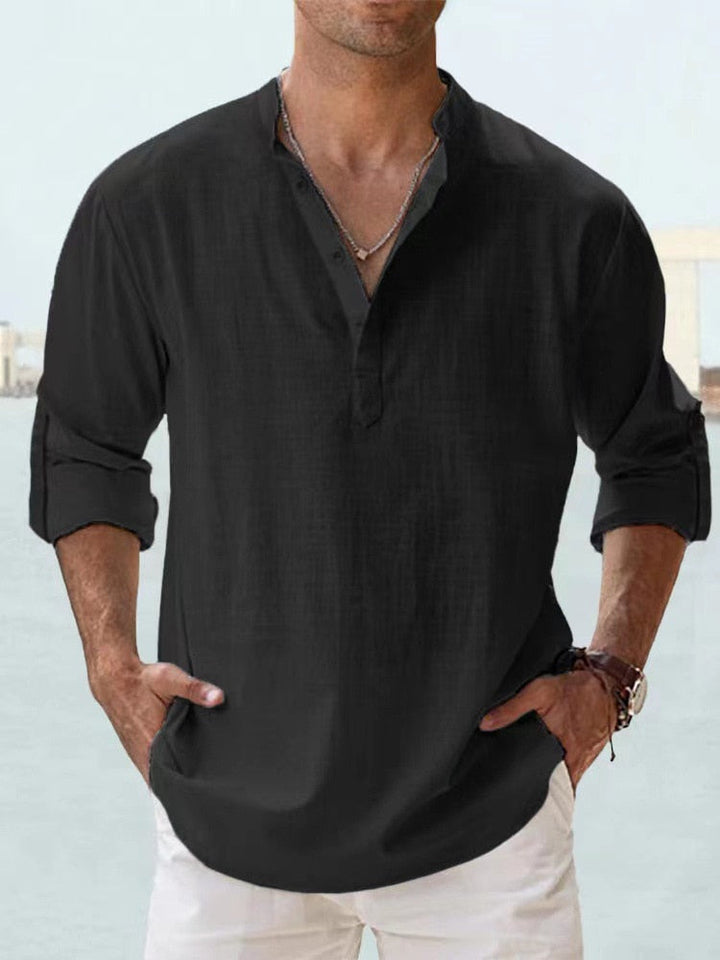Elvoria | Camisa de lino transpirable