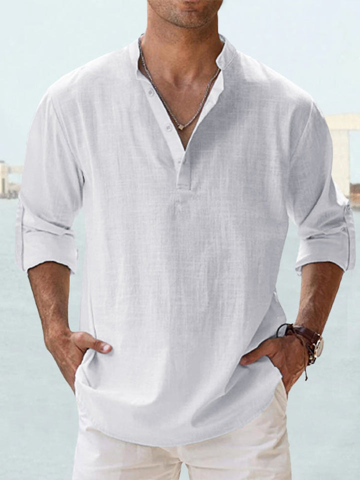 Elvoria | Camisa de lino transpirable