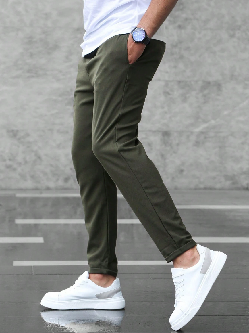 Elvoria | Pantalones Stretch Modernos para Hombres
