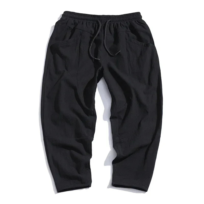 Elvoria| Pantalón Corto de Algodón/Lino