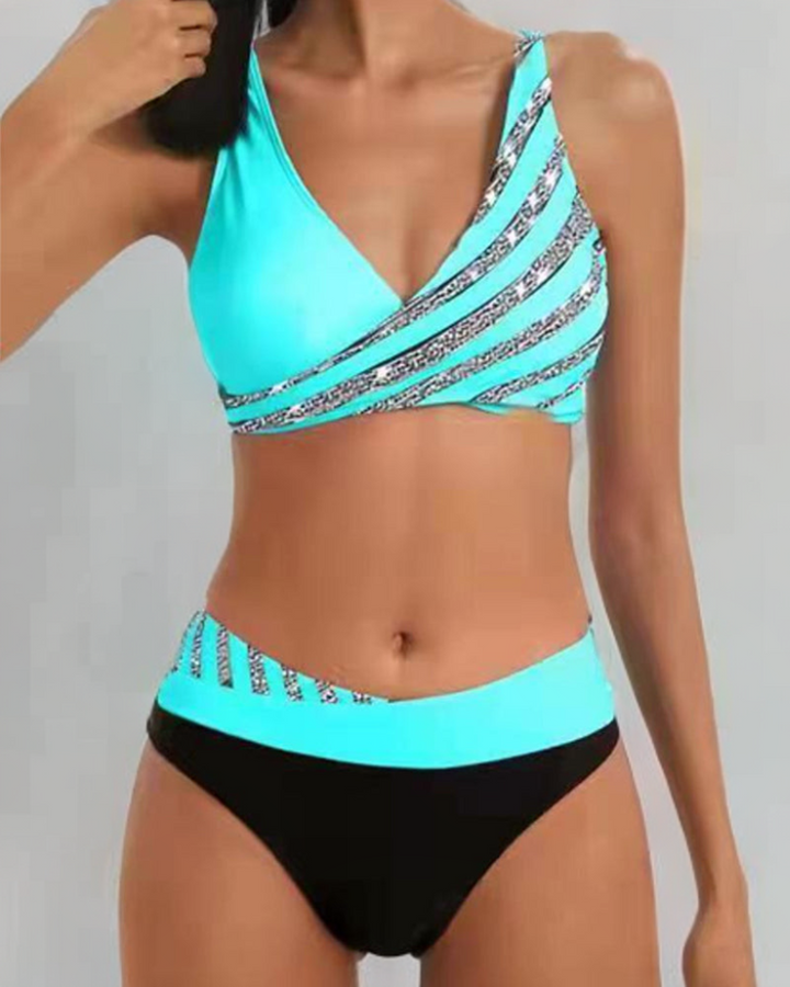 Candela™ | Bikini impreso en tonos cálidos