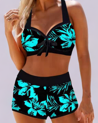 Josefa™ | Bañador de cintura alta con estampado floral