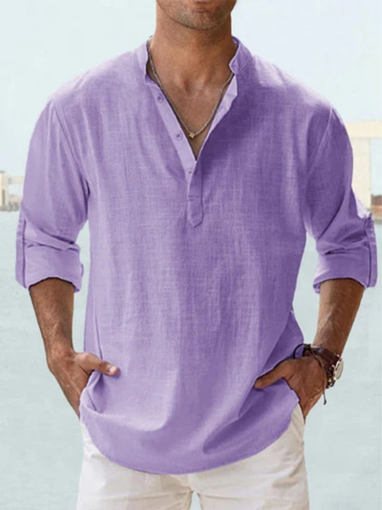 Elvoria | Camisa de lino transpirable