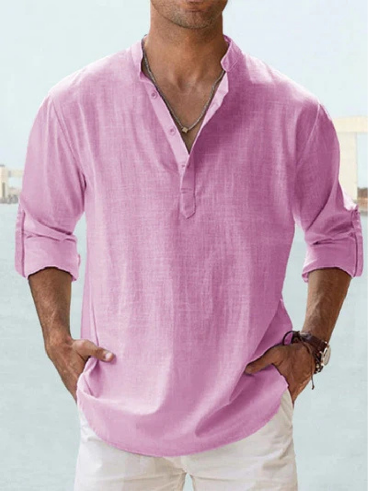 Elvoria | Camisa de lino transpirable