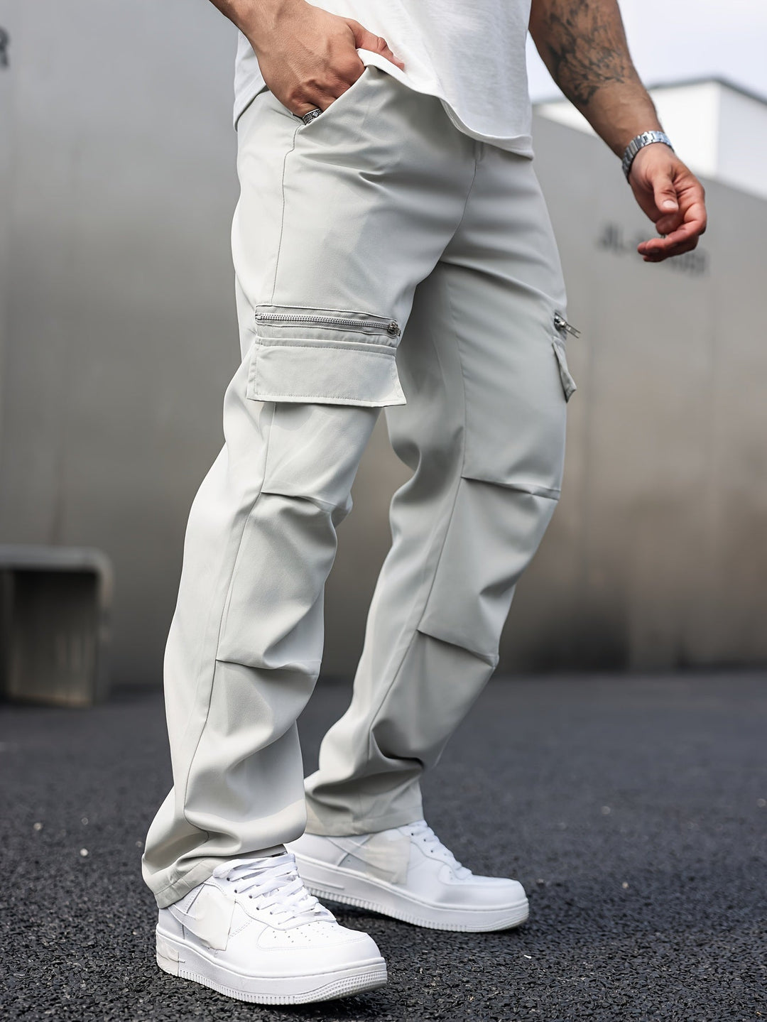 Elvoria | Pantalones Cargo Casual